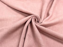 広幅ヘリンボンリネンクロスソフトピンク