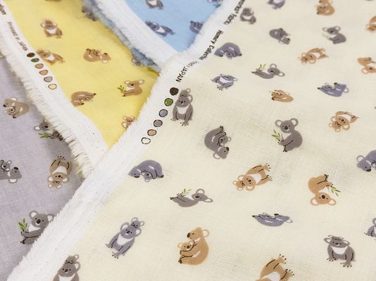 まったりコアラのふわふわダブルガーゼプリント