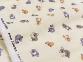 まったりコアラのふわふわダブルガーゼプリント_拡大イメージ