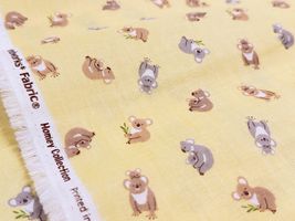 まったりコアラのふわふわダブルガーゼプリント_拡大イメージ