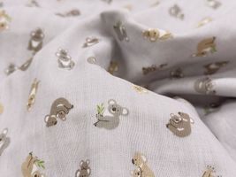 まったりコアラのふわふわダブルガーゼプリント_拡大イメージ