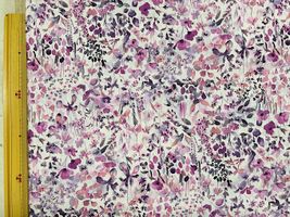 リバティプリントタナローンOnetone Gradation「フェルダ」ラベンダー系