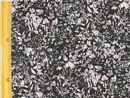 リバティプリントタナローンOnetone Gradation「フェルダ」ブラック系