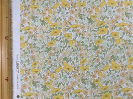 リバティプリントタナローンOnetone Gradation「ポピーアンドデイジー」イエロー系