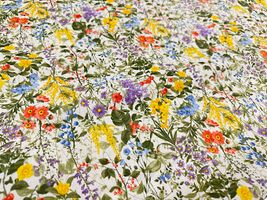 高密度80ローンフラワープリント「ワイルドフラワー・ガーデン」_拡大イメージ