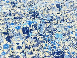 高密度80ローンフラワープリント「ワイルドフラワー・ガーデン」_拡大イメージ