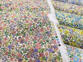 高密度80ローンフラワープリント「プティ・ジャルダン」_拡大イメージ