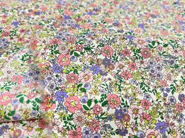 高密度80ローンフラワープリント「プティ・ジャルダン」_拡大イメージ