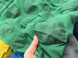 Exclusive Collection 透け感を楽しむ大きなドットリップル_拡大イメージ