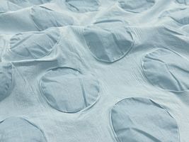 Exclusive Collection 透け感を楽しむ大きなドットリップルサックス