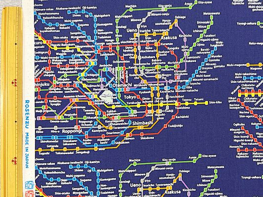 地下鉄オックスプリント「東京の路線図」
