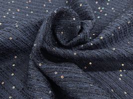 輝くファンシーツイード「Galaxy」ネイビー