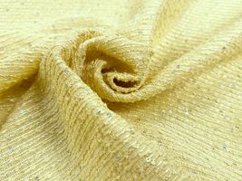 輝くファンシーツイード「Galaxy」イエロー