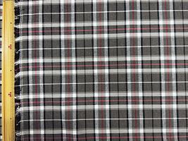 【現品限り特価】テッキング タータンチェックモカグレー