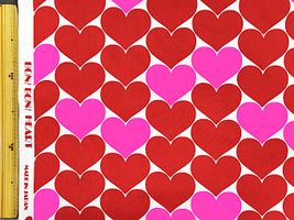 BONBONハートのオックスプリント_拡大イメージ