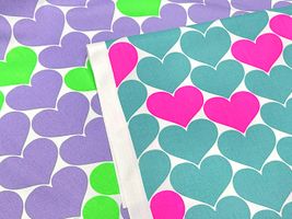 BONBONハートのオックスプリント_拡大イメージ