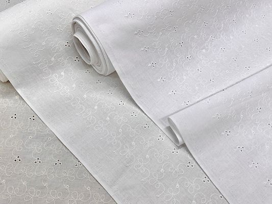 ツタと木の実のコットンレース