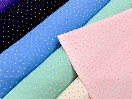 小さなネオンハートのシーチングプリント_拡大イメージ