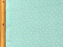 小さなネオンハートのシーチングプリント_拡大イメージ