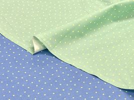 小さなネオンハートのシーチングプリント_拡大イメージ