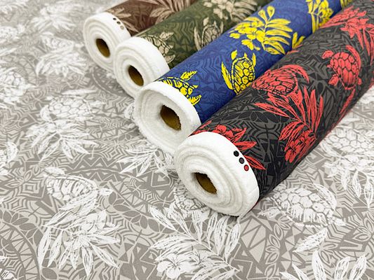 T/Cハワイアンプリント「タートル&トロピカルリーフ」