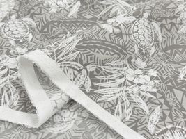 T/Cハワイアンプリント「タートル&トロピカルリーフ」_拡大イメージ