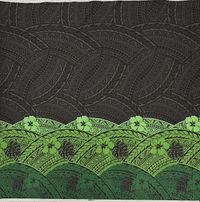 T/Cハワイアンプリント「ハイビスカスパターン」_拡大イメージ