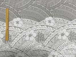 T/Cハワイアンプリント「ハイビスカスパターン」_拡大イメージ