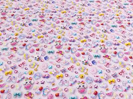 Otsukaya kawaii fabrics「めちゃかわシールこれくしょん」_拡大イメージ