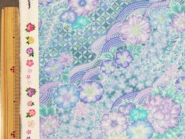 『Hoyoka』辻が花文様調インクジェットシーチングプリント_拡大イメージ