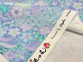 『Hoyoka』辻が花文様調インクジェットシーチングプリント_拡大イメージ