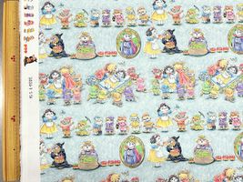 『Hoyoka』Snow White Catのシーチングプリント_拡大イメージ