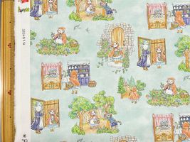 『Hoyoka』赤ずきんにゃんのシーチングプリント_拡大イメージ