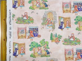 『Hoyoka』赤ずきんにゃんのシーチングプリント_拡大イメージ