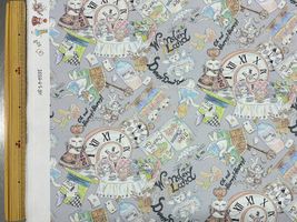 『Hoyoka』Alice in Nyanderlandのシーチングプリント_拡大イメージ