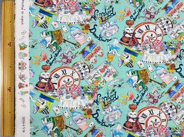 『Hoyoka』Alice in Nyanderlandのシーチングプリントサックス