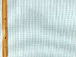 【現品限り特価】Exclusive Collection ミントブルーの西脇産先染100双クロス_拡大イメージ