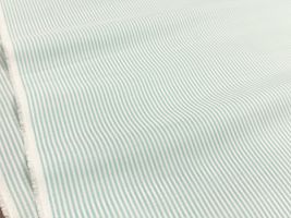 【現品限り特価】Exclusive Collection ミントブルーの西脇産先染100双クロス_拡大イメージ