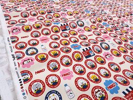 コットンこばやし ペロNEKOちゃんのコットンキャンバスプリント_拡大イメージ