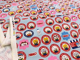 コットンこばやし ペロNEKOちゃんのコットンキャンバスプリント_拡大イメージ