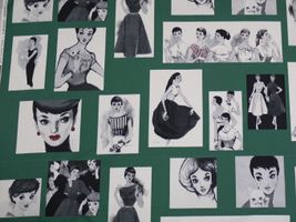 YUWA中原淳一 シャーティングプリント『ポートレイト』グリーン