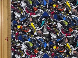 スニーカーアッセンブルのクールクロスニットブラック