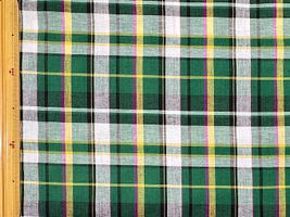 Exclusive Collection 西脇産先染綿麻マドラスチェック_拡大イメージ