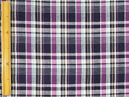 Exclusive Collection 西脇産先染綿麻マドラスチェック_拡大イメージ