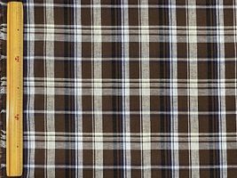 Exclusive Collection 西脇産先染綿麻マドラスチェック_拡大イメージ