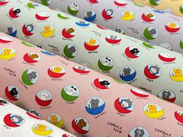 コットンこばやし ガチャ猫のコットンキャンバスプリント_拡大イメージ