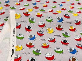 コットンこばやし ガチャ猫のコットンキャンバスプリント_拡大イメージ