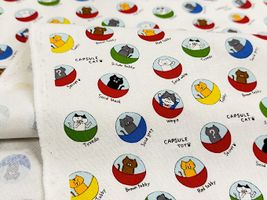 コットンこばやし ガチャ猫のコットンキャンバスプリント_拡大イメージ