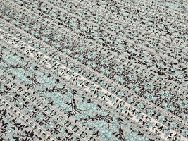 フラワーパターンのリップルプリント_拡大イメージ