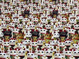 開運！縁起物シーチングプリントシリーズ招き猫